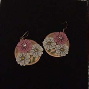 ModCloth floral earrings